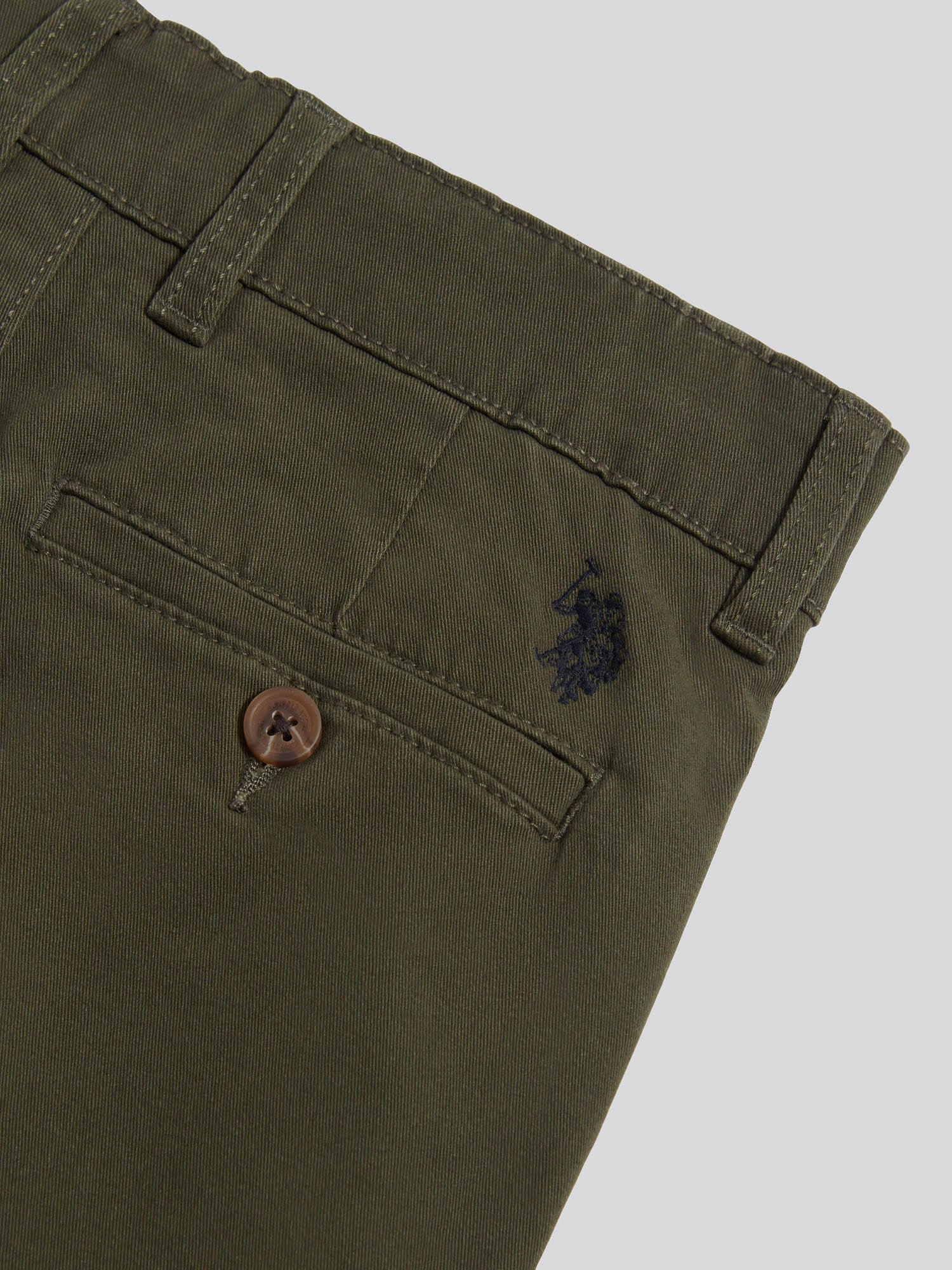 Boys Classic Chino Short Forest Night