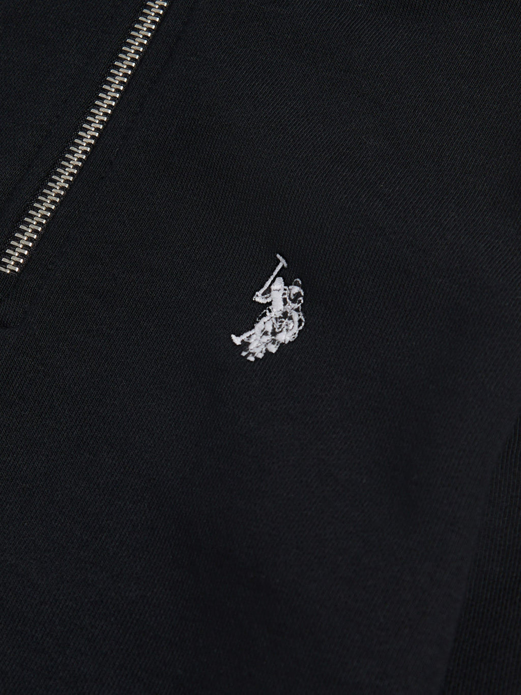 Boys Double Horsemen _ Zip Black Bright White DHM