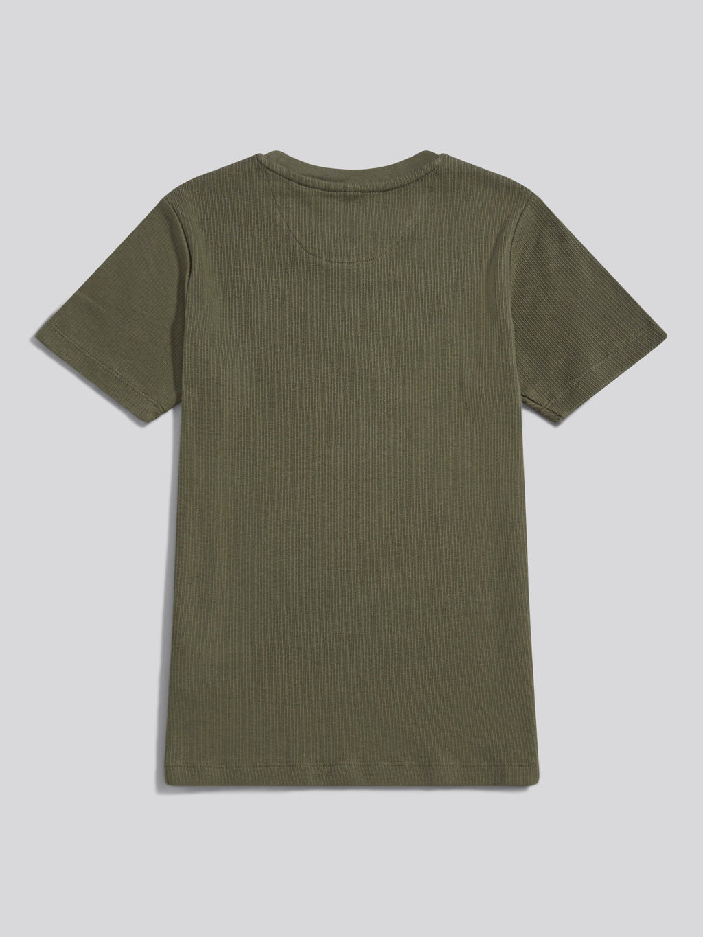 Boys Vertical Texture T-Shirt Mulled Basil
