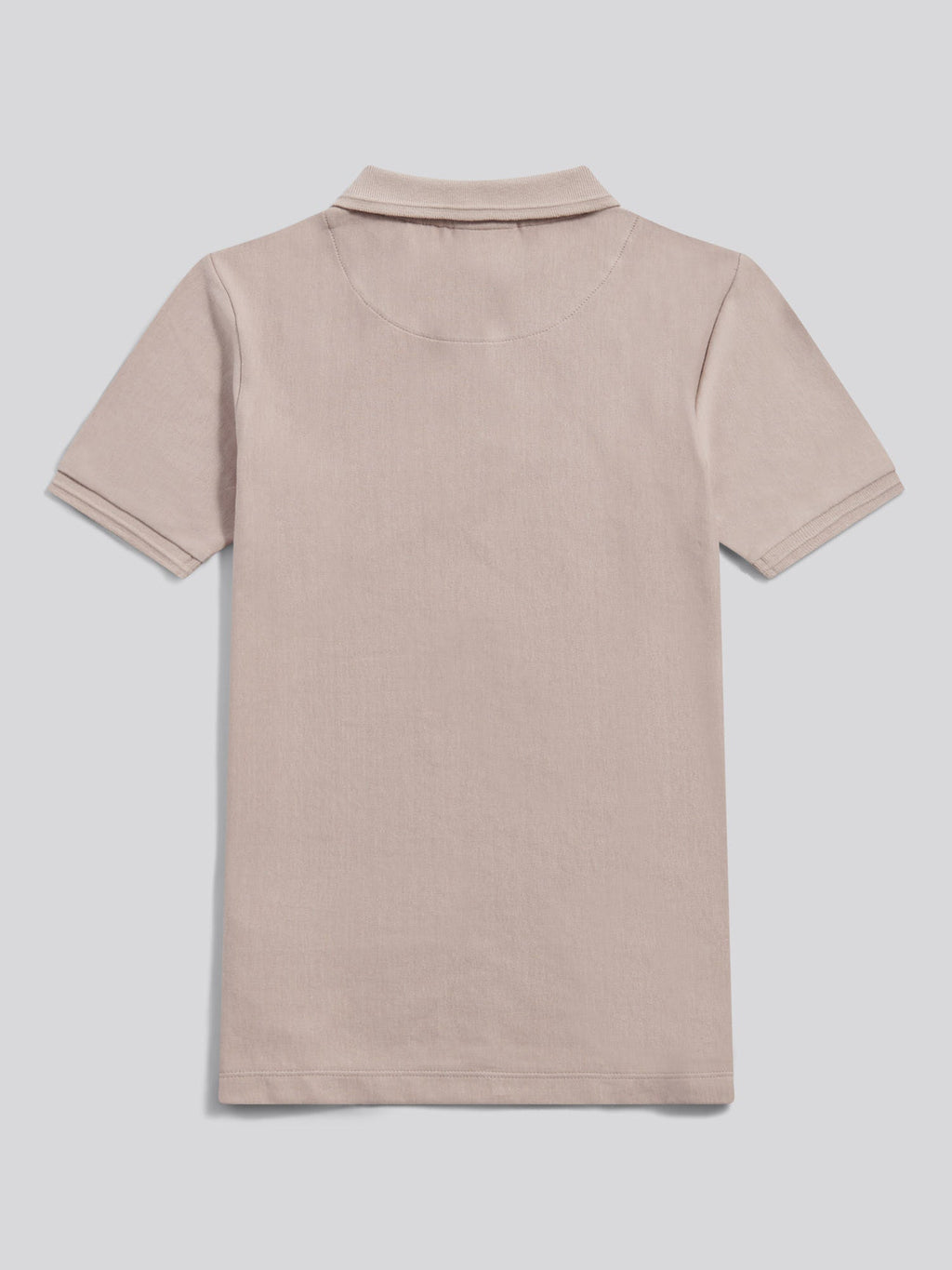 Boys Vertical Stripe Polo Shirt in Atmosphere