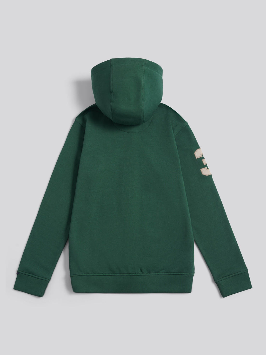 Boys Player 3 Zip Hoodie in Pineneedle