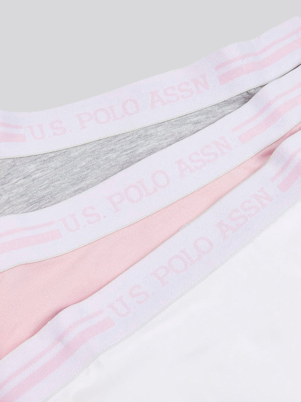 Girls 3 Pack Hipster Brief Underwear in Pink