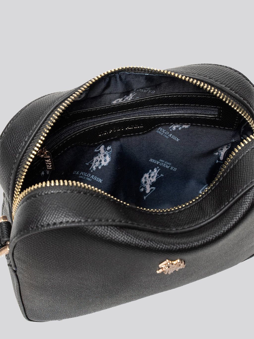 U.S. Polo Assn. Womens Jones Crossbody Bag Black