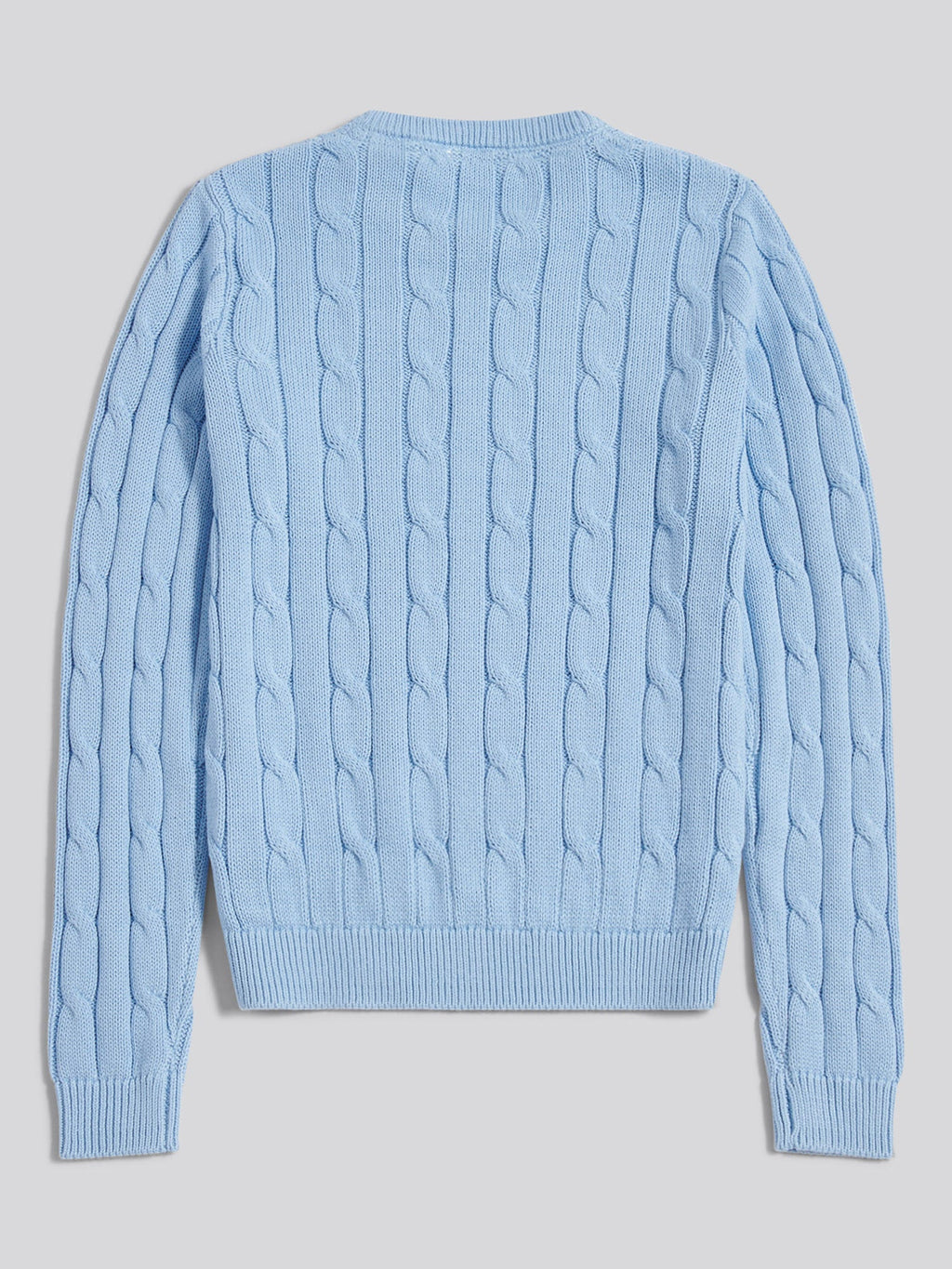 Womens Crew Neck Cable Jumper Open Air