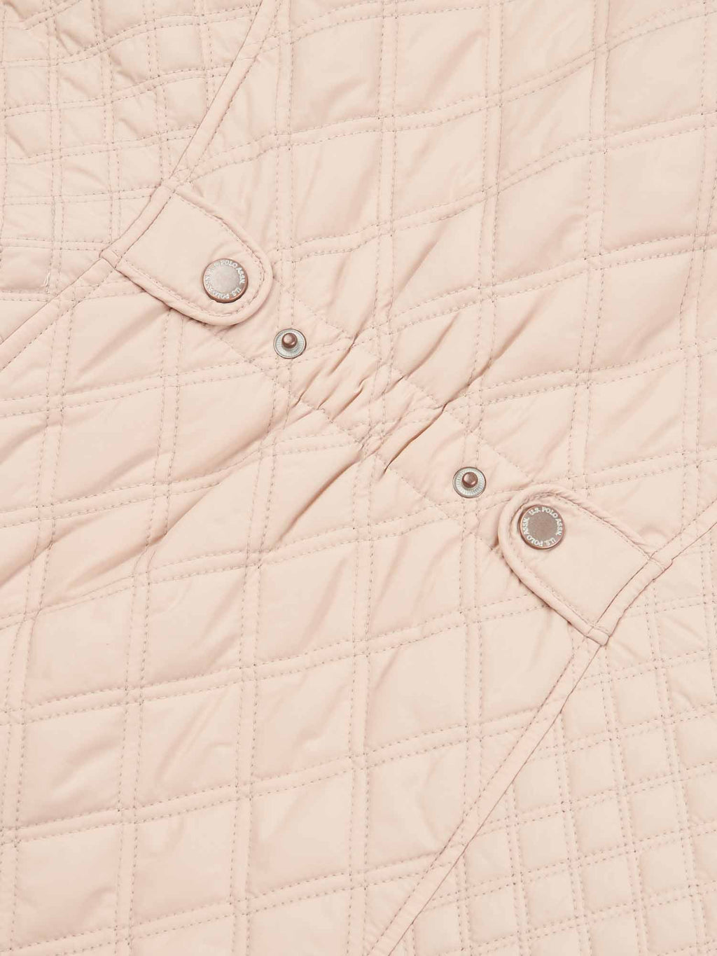 Womens Hacking Quilted Gilet in Smoke Gray