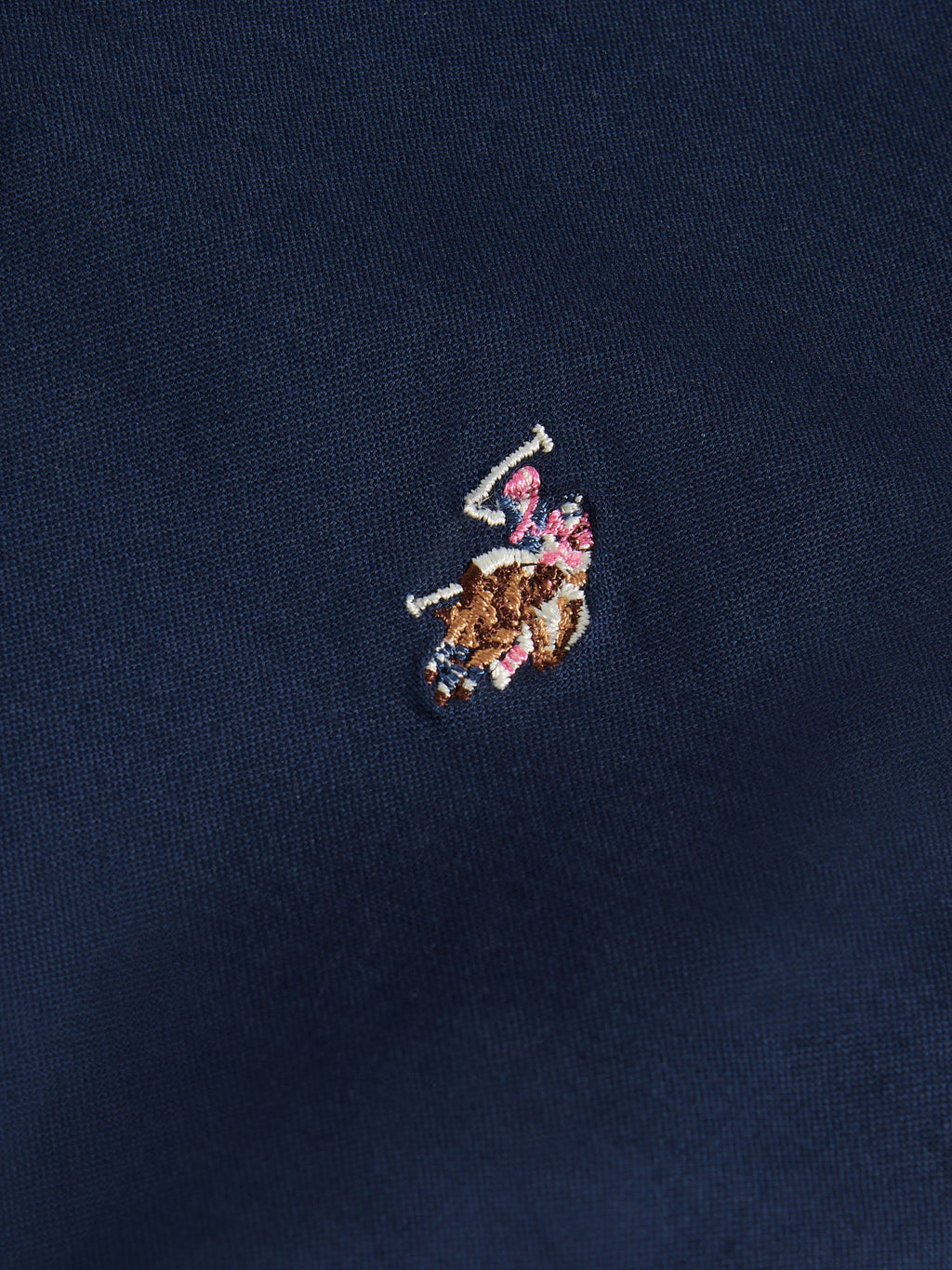 Womens Stretch Classic Fit Oxford Shirt in Navy Iris