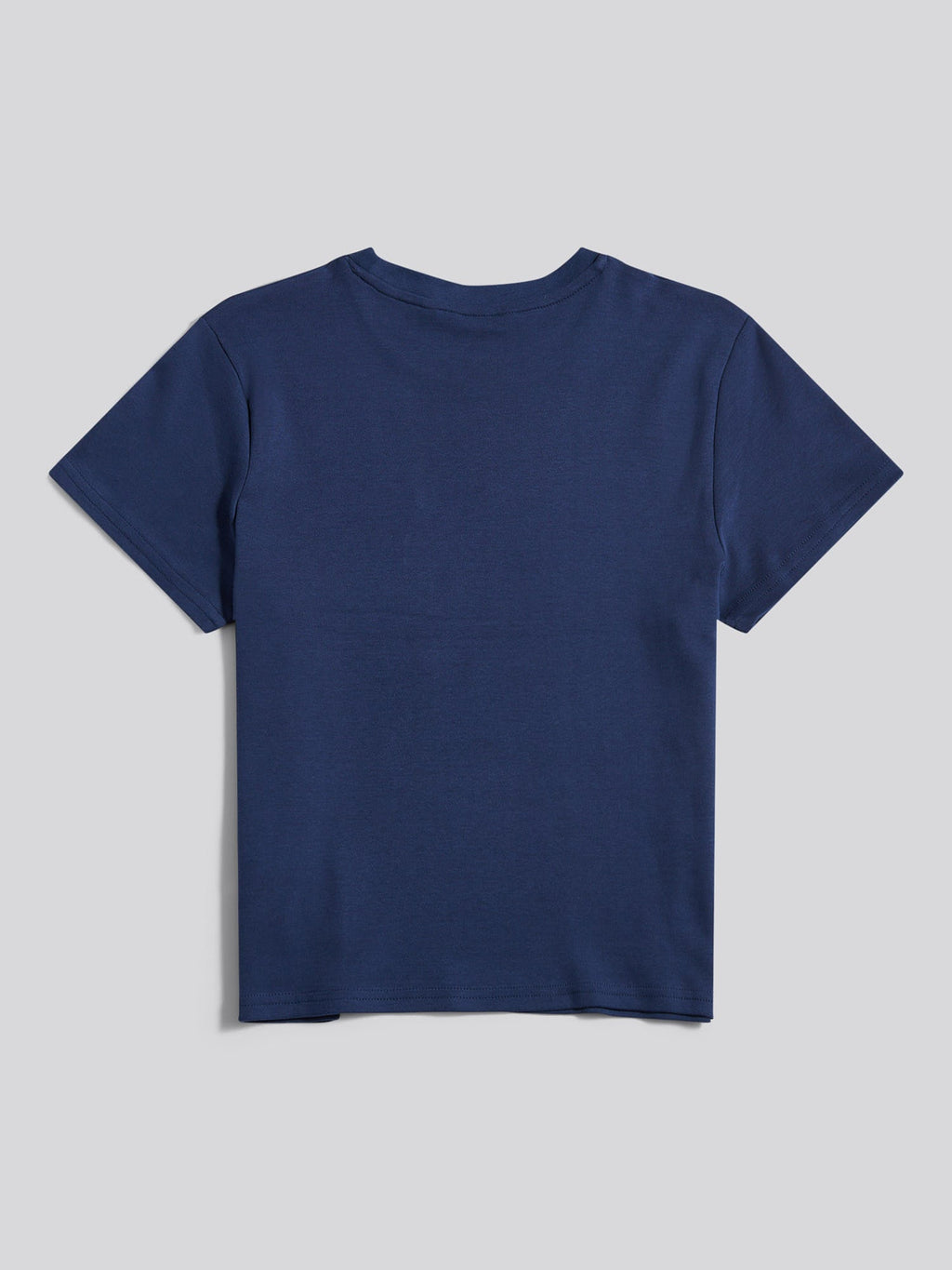 Womens Wreath Graphic T-Shirt in Navy Iris