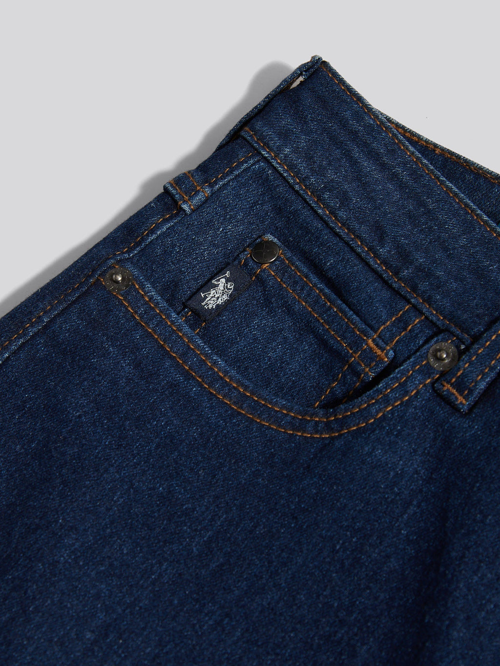 Womens Wide Fit Jean Dark Blue Wash