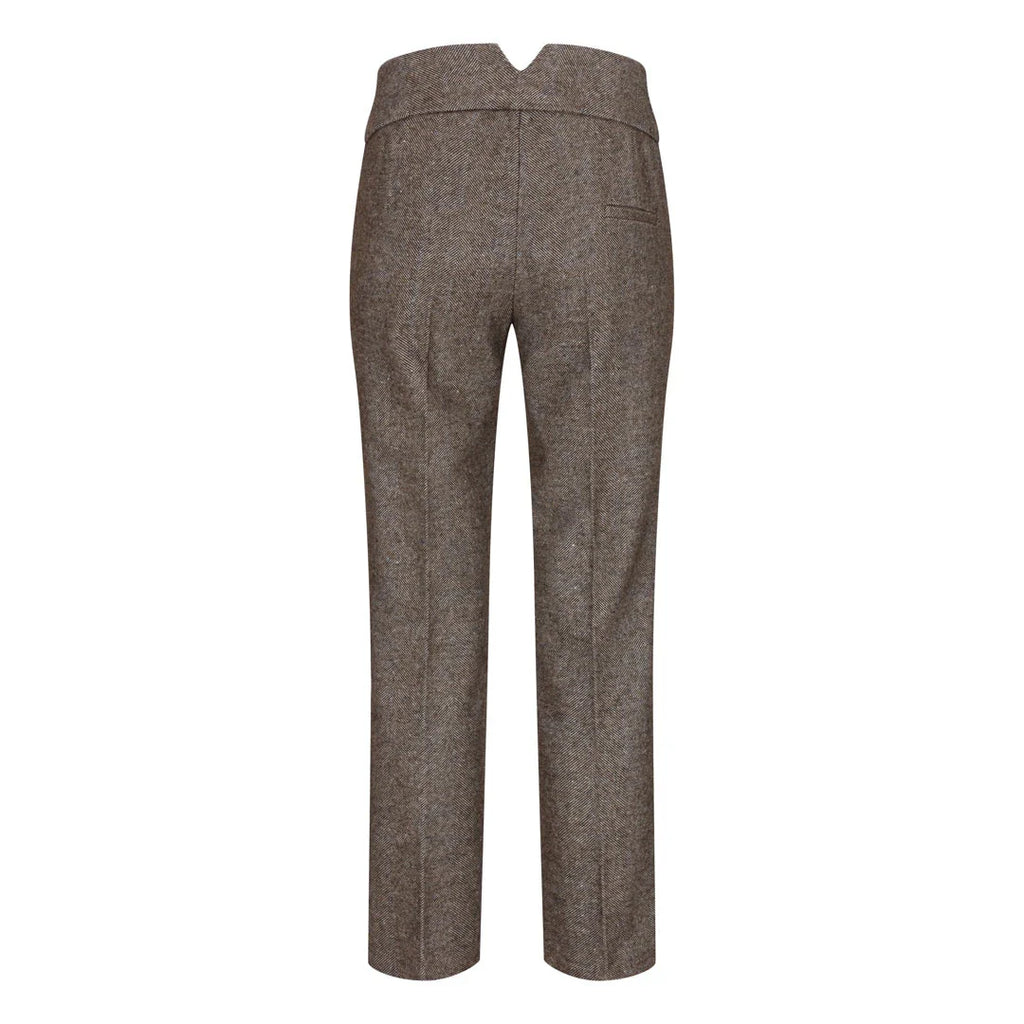 wsn06 - Women's 1920s Suit Tweed Blazer Waistcoat & Trousers