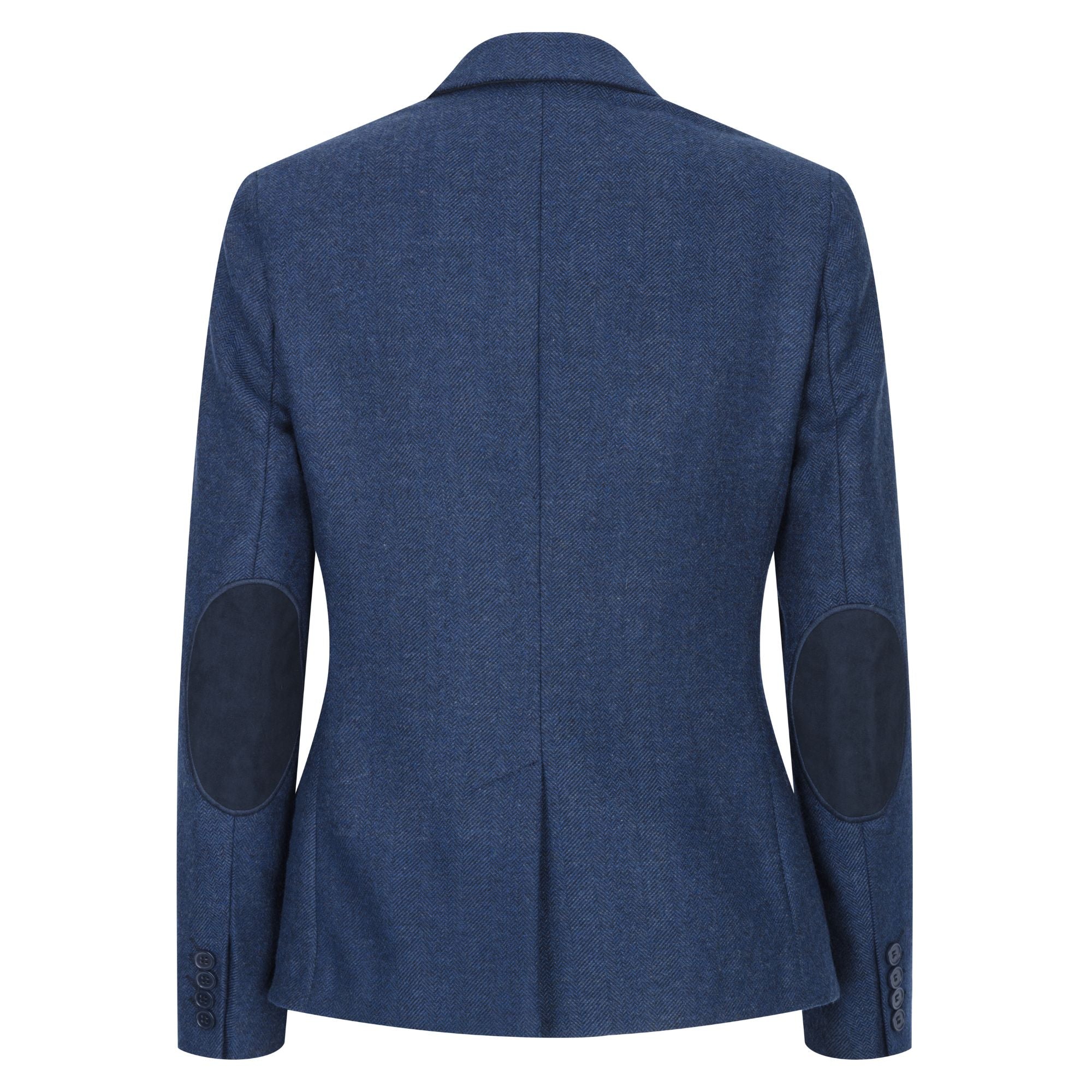 wsn02 - Women's Tweed Navy Blue Blazer Waistcoat & Trousers 1920s Suit